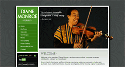 Desktop Screenshot of dianemonroemusic.com